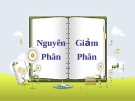 Thuyết trình nguyên phân và giảm phân