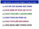 Bài giảng Vật lý đại cương  - Chương 6: Giao thoa ánh sáng