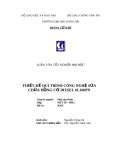 Luận văn tốt nghiệp: Thiết kế quy trình công nghệ sửa chữa động cơ Diesel 6L160PN