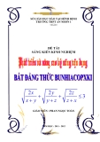 Đề tài sáng kiến kinh nghiệm: Phát triển và nâng cao kỹ năng vận dụng bất đẳng thức Bunhiacopxki
