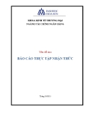 Báo cáo thực tập nhận thức: Ngân hàng TMCP Xuất Nhập Khẩu Việt Nam - Chi nhánh Sài Gòn