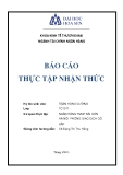 Báo cáo thực tập nhận thức: Ngân hàng TMCP Sài Gòn -  Hà Nội - Phòng giao dịch Gò Vấp