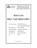 Báo cáo thực tập nhận thức: Ngân hàng Nông nghiệp và phát triển nông thôn Việt Nam - Chi nhánh Mạc Thị Bưởi phòng giao dịch Hoàng Diệu