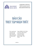 Báo cáo thực tập nhận thức: Công ty TNHH Vận Tải TP.Hồ Chí Minh