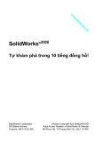 Tự khám phá SolidWorks 2008 trong 10 tiếng đồng hồ (part 1)