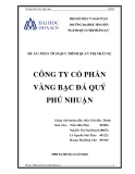 Đế án: Phân tích quy trình quản trị nhân sự công ty cổ phần vàng bạc đá quý Phú Nhuận