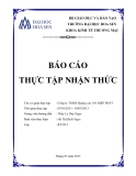 Báo cáo thực tập nhận thức: Công ty TNHH Quảng cáo An Hiệp Phát