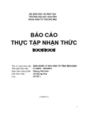 Báo cáo thực tập nhận thức: Ban quản lý khu kinh tế Bình Định