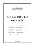 Báo cáo thực tập nhận thức: Công ty Xăng Dầu Bắc Tây Nguyên