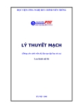 Giáo trình Lý thuyết mạch - ThS. Nguyễn Quốc Dinh