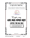 Tuyển tập 692 bài hình học luyện thi đại học