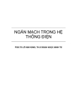 Giáo trình Ngắn mạch trong hệ thống điện - PGS.TS Lê Kim Hùng