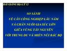 Bài giảng Địa lý 12 bài 38: Thực hành So sánh cây công nghiệp lâu năm và chăn nuôi gia súc  lớn giữa các vùng Tây Nguyên với Trung du và miền núi Bắc Bộ