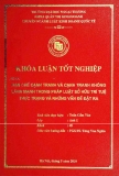 Khóa luận tốt nghiệp: Hạn chế cạnh tranh và cạnh tranh không lành mạnh trong pháp luật sở hữu trí tuệ thực trạng và những vấn đề đặt ra