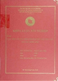 Khóa luận tốt nghiệp: Các nhân tố tác động tới thương mại Việt Nam với các nước Apec