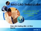 Báo cáo thảo luận: Tiềm năng, thực trạng phát triển thương mại Việt Nam