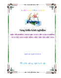 Sáng kiến kinh nghiệm: Một số phương pháp dạy toán lớp 4 theo hướng tích cực hóa hoạt động học tập của học sinh