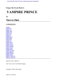 Vampire prince