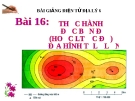 Bài giảng Địa lý 6 bài 16: Thực hành Đọc bản đồ (hoặc lược đồ) địa hình tỉ lệ lớn