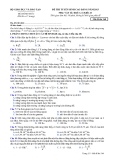 Đề thi tuyển sinh Cao đẳng môn Lý khối A, A1 năm 2013 (Mã đề 368)