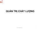 Bài giảng Quản trị chất lượng - Ths. Dương Hải Hà