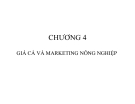 Bài giảng Giá cả và marketing nông nghiệp