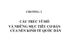 Bài giảng Cấu trúc vĩ mô và những mục tiêu cơ bản của nền kinh tế quốc dân