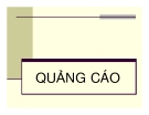 Bài thuyết trình: Quảng cáo