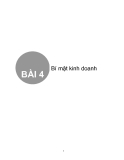 Bài 4: Bí mật kinh doanh