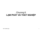 Bài giảng Kinh tế vĩ mô ( Trần Thị Minh Ngọc)  - Chương 6 Lạm phát và thất nghiệp