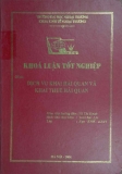 Khóa luận tốt nghiệp: Dịch vụ khai hải quan và khai thuê hải quan