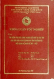 Khóa luận tốt nghiệp: Tìm hiểu văn hóa kinh doanh của Mỹ và vai trò của văn hóa kinh doanh Mỹ ảnh hưởng tới mối quan hệ kinh tế Mỹ - Việt