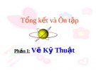 Slide bài Ôn tập Phần vẽ kỹ thuật - Công nghệ 11 - GV.T.M.Châu