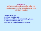 Bài giảng Kế toán doanh nghiệp (Th.S Đinh Xuân Dũng) - Chương 2: Kế toán vốn bằng tiền, đầu tư ngắn hạn và các khoản phải thu và ứng trước