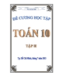 Đề cương học tập Toán 10 (Ths Lê Văn Đoàn) - Tập 2