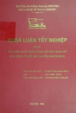 Khóa luận tốt nghiệp: Tình hình xuất khẩu hàng dệt may sang Mỹ của công ty dệt may Hà Nội ( Hanoisimex)