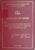 Khóa luận tốt nghiệp: Thực trạng ứng dụng thương mại điện tử trong các doanh nghiệp vừa vả nhỏ Việt Nam và giải pháp phát triển