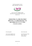 Tiểu luận nuôi trồng thủy sản: Ảnh hưởng của phương pháp phun mưa và tiêm kích dục tố đến sinh sản của cá vàng (carassius auratus)