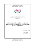 Luận văn nuôi trồng thủy sản: Thử nghiệm kích thích cá sặc rằn sinh sản với kích thích tố khác nhau ở liều lượng thấp