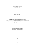 Luận văn cao học nuôi trồng thủy sản: Nghiên cứu nuôi vỗ béo cua gạch (scylla paramamosain) trên bể với các loại thức ăn và mật độ khác nhau