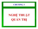 Bài giảng Nghệ thuật quản trị