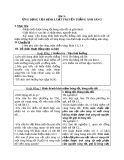 Giáo án Vật lý 7 bài 3: Ứng dụng của định luật truyền thẳng ánh sáng