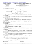 Đề thi tuyển sinh THPT chuyên môn Hóa năm 2008 - Sở GD&ĐT Phú Yên (Đề dự bị)