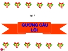 Bài giảng Vật lý 7 bài 7: Gương cầu lồi