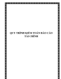 Quy trình kiểm toán báo cáo tài chính