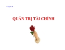 Chuyên đề Quản trị tài chính