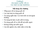 Bài giảng Thanh toán quốc tế (TS.Đặng Ngọc Đức) - Chương 8: Tín dụng quốc tế và  tài trợ ngoại thương