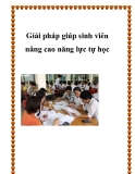 Giải pháp giúp sinh viên nâng cao năng lực tự học