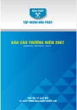 Báo cáo thường niên năm 2007 (Tập đoàn Hòa Phát) - Giá trị từ quy mô và quy trình sản xuất khép kín