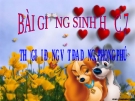 Bài giảng Sinh học 7 bài 1: Thế giới động vật đa dạng, phong phú